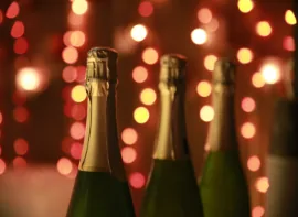 Botellas de cava
